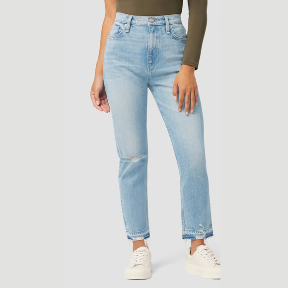 HUDSON HARLOW ULTRA HIGH RISE CIGARETTE PETITE JEANS IN HARMONIC NWT WOMEN'S 24